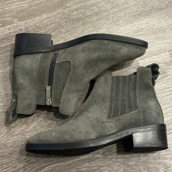 Aquatalia | Shoes | Aquatalia Carmie Gray Suede Chelsea  Aquatalia Carmie Gray Suede Chelsea Ankle Boots Preppy Classic Minimalist‎ Chic
